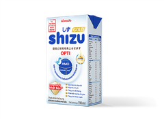 Sữa bột pha sẵn Aiwado Shizu Opti Gold 110ml - thùng 48 hộp (cho bé trên 6 tháng tuổi)