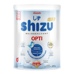 Sữa bột Aiwado Shizu Opti Gold 0+ 810g (0 - 12 tháng)