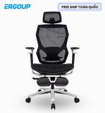  Ghế Công Thái Học Ergonomic X-Men Xeno - Màu Đen (Có kê chân) 