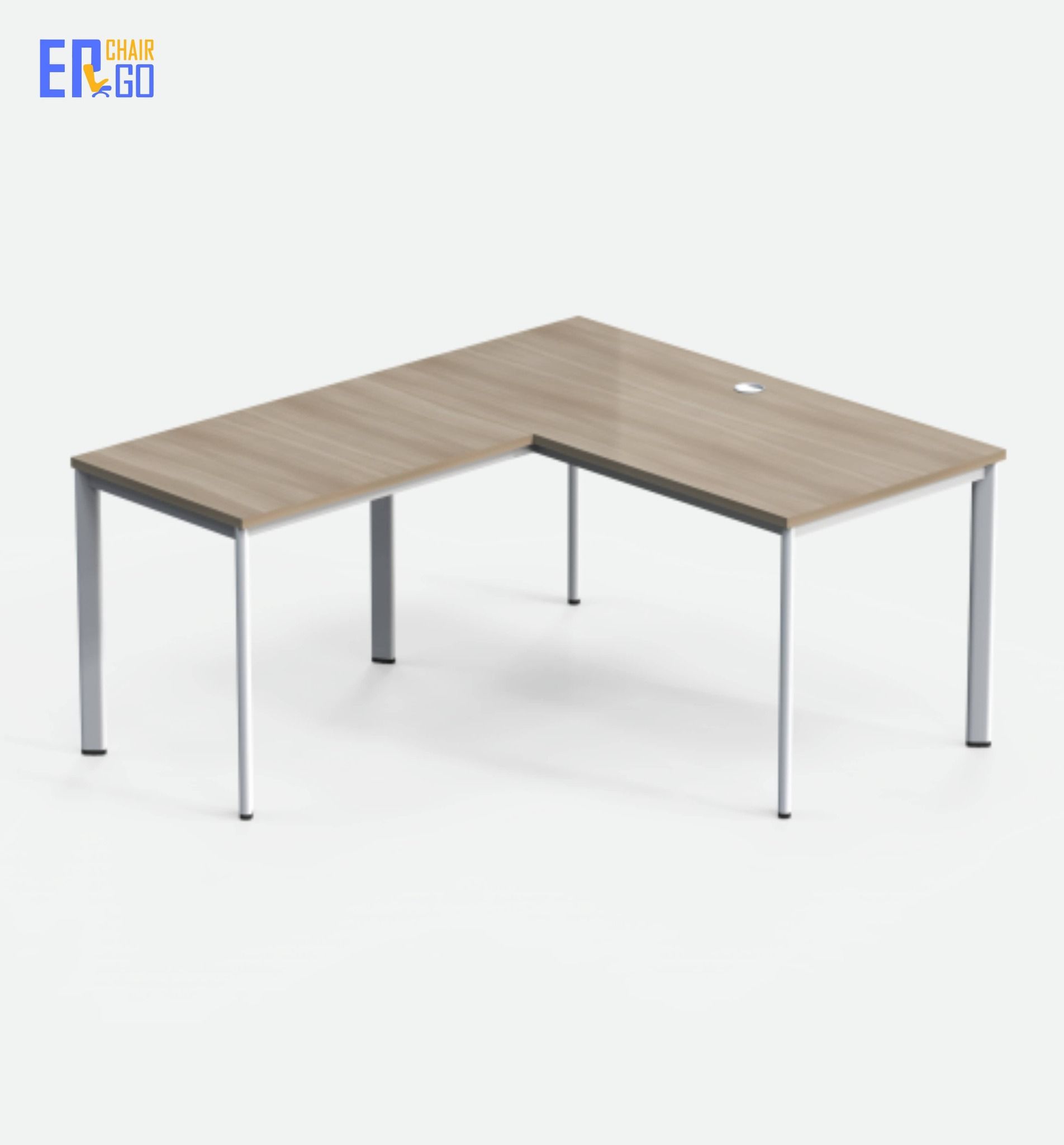  Bàn chữ L E-Ovani BTP04-1612 (W1600/1200 x D600/500 x H750mm) 