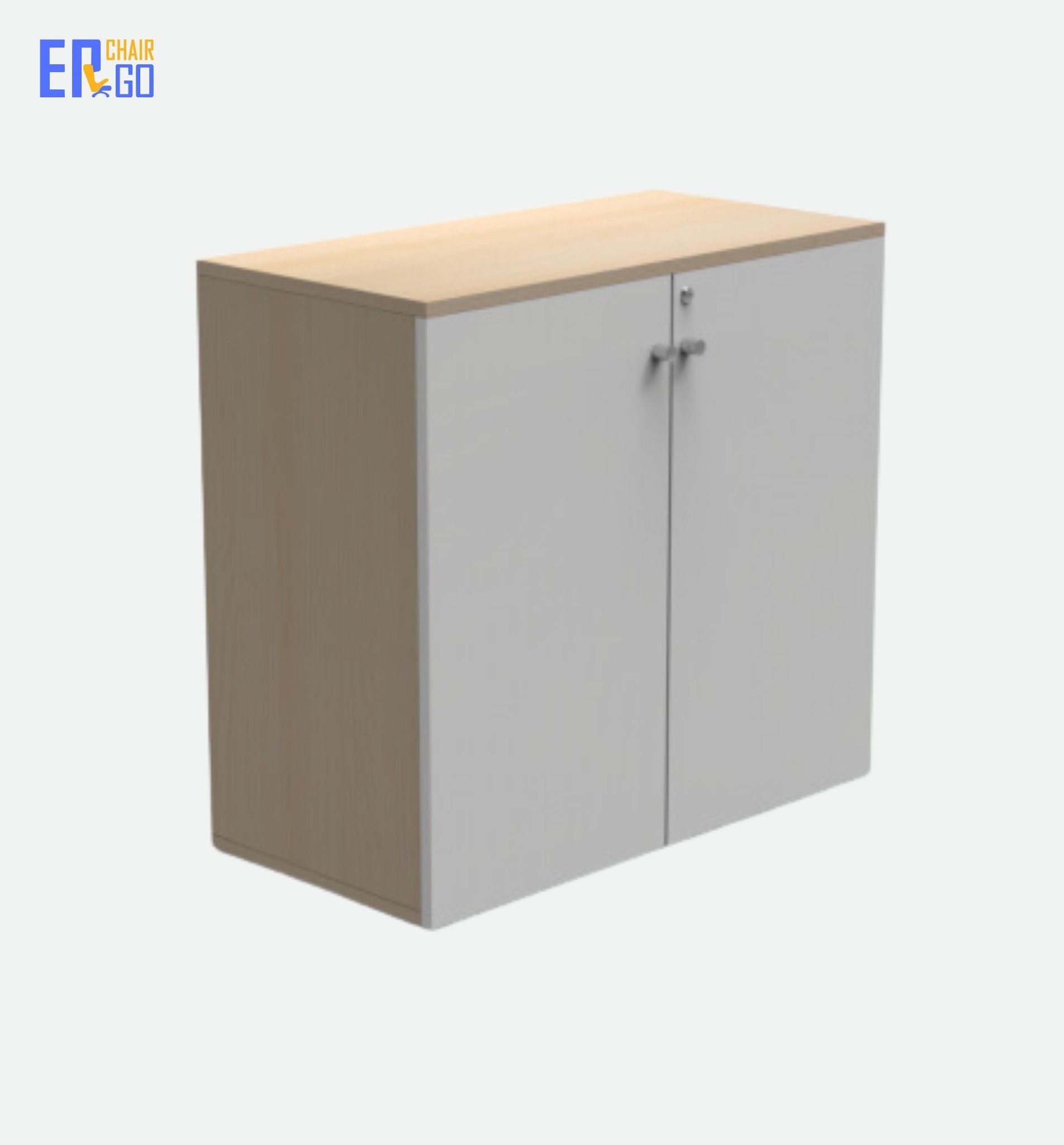  Tủ hồ sơ thấp có cửa LC-750-02 (W800 x D400 x H750mm) 