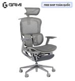  Ghế Công Thái Học Gami Crom bản Pro (tùy chọn gắn thêm gác chân) 