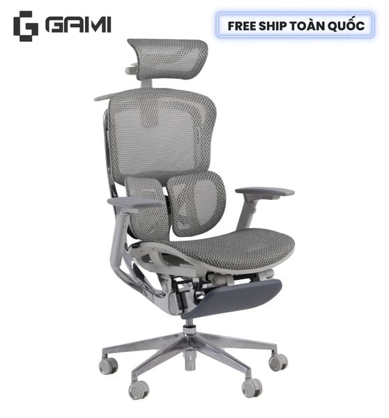 Ghế Công Thái Học Gami Crom bản Pro