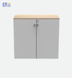  Tủ hồ sơ thấp có cửa LC-750-02 (W800 x D400 x H750mm) 