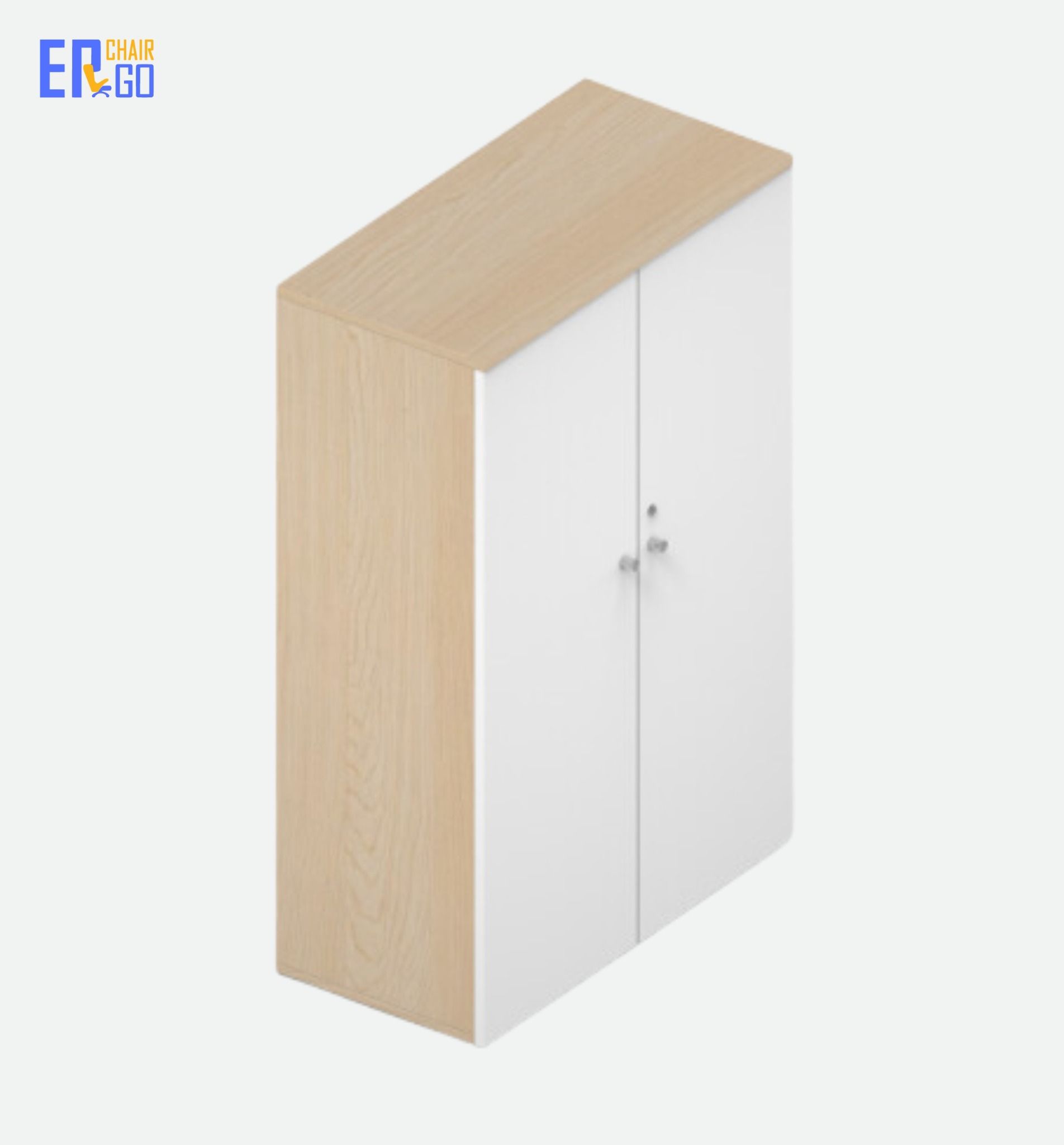  Tủ hồ sơ trung có cửa MC-1224-02 (W800 x D400 x H1224mm) 