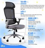  Ghế công thái học Gami Core 