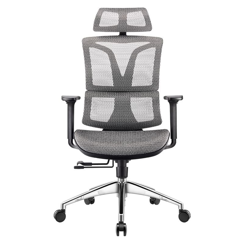  Ghế Công Thái Học Ergonomic 1608 Xám 