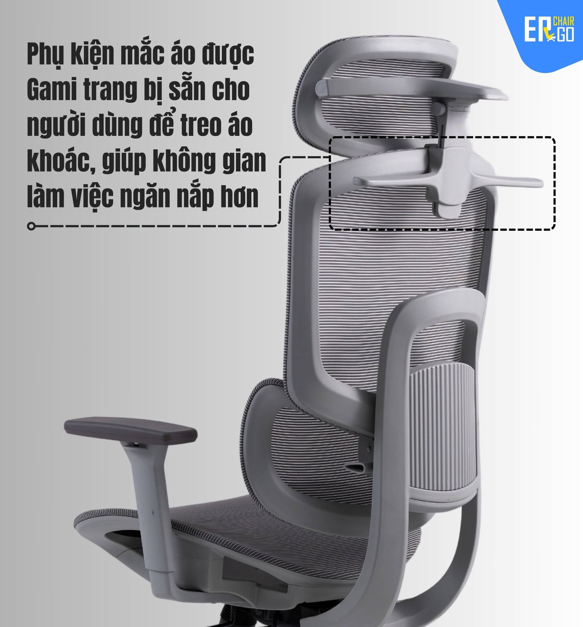  Ghế công thái học Gami Metic 