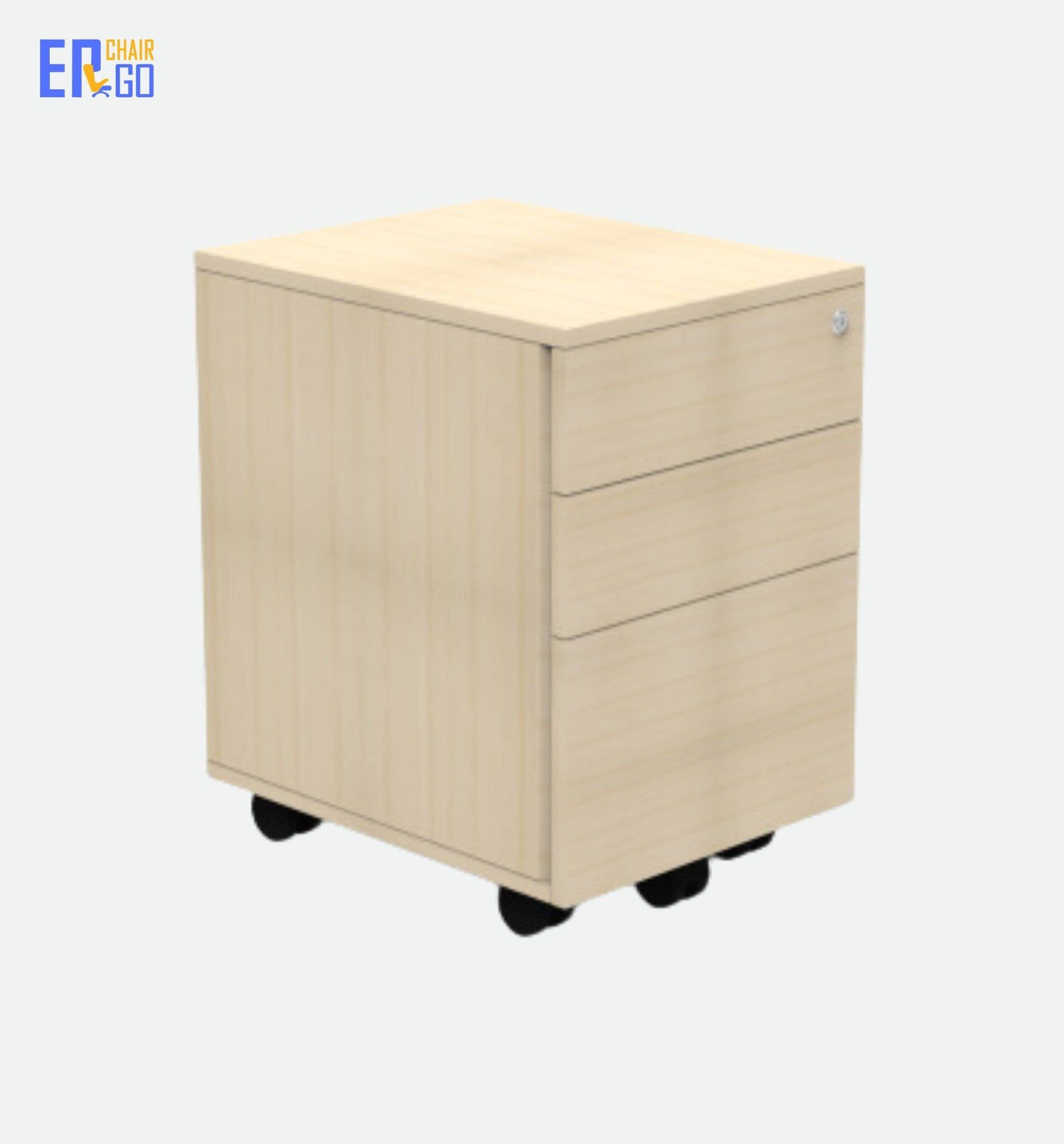  Tủ di động 3 ngăn MB01 (W400 x D500 x H600mm) 