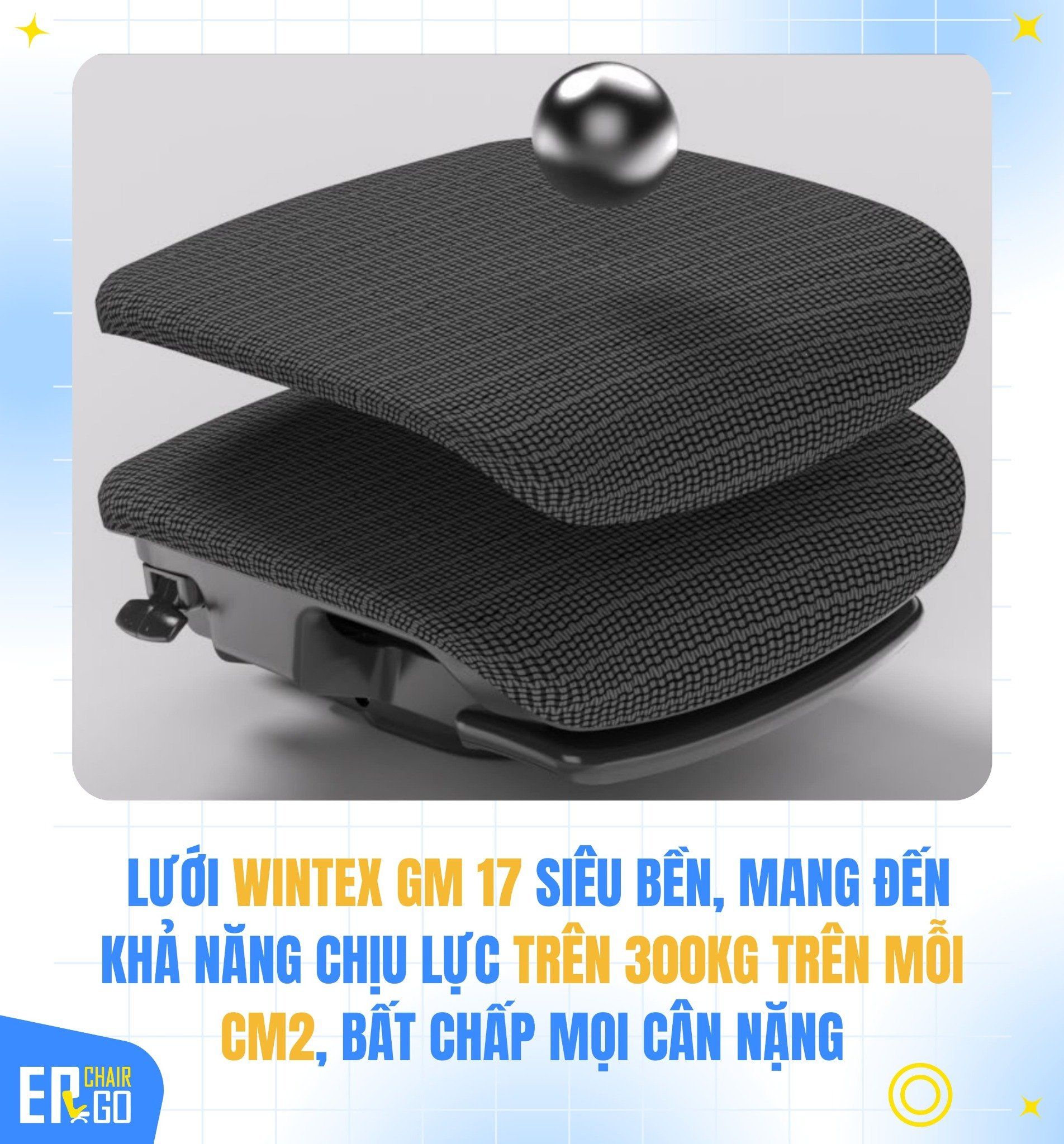  Ghế Công Thái Học GTChair I-VINO MT (Bảo hành 12 năm) 
