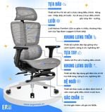  Ghế Công Thái Học UpGen Revolution bản nâng cấp 2025 