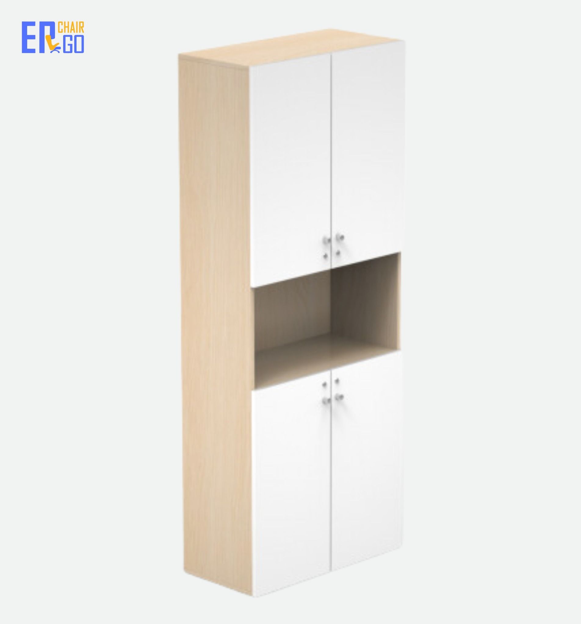  Tủ hồ sơ cao HC-2020-04 (W800 x D400 x H2020mm) 