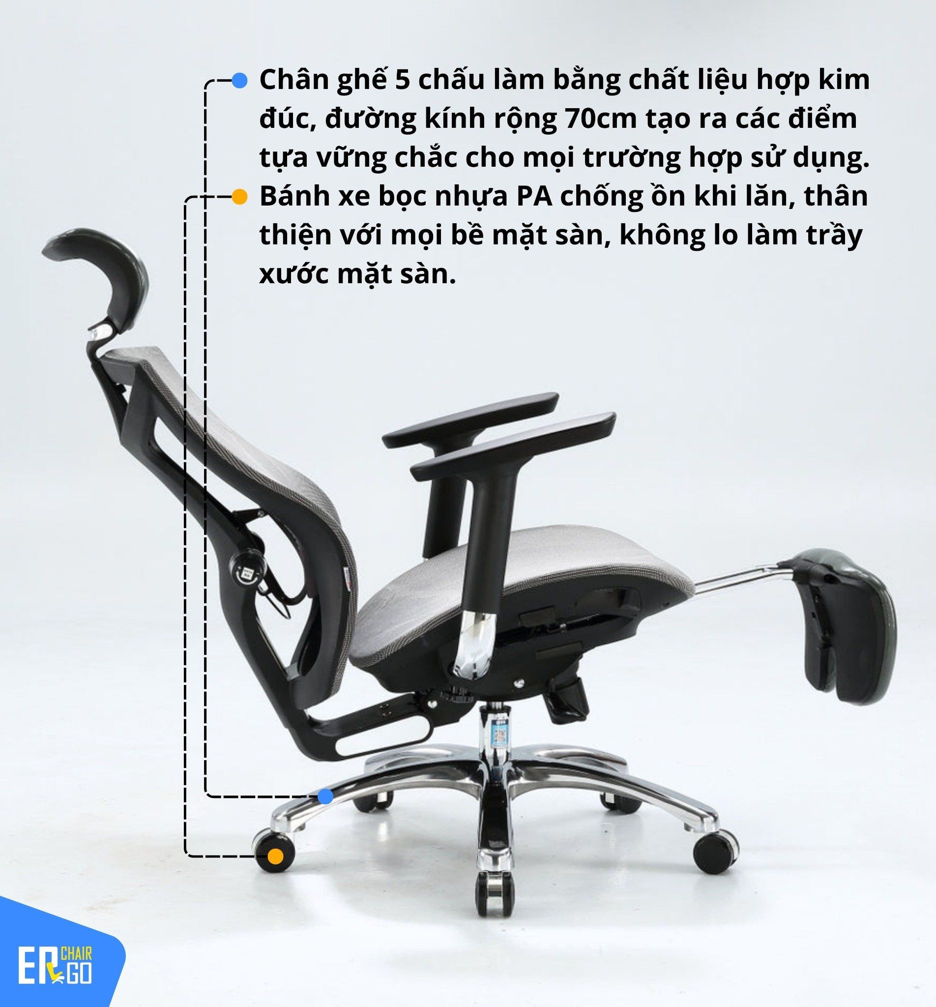  Ghế Công Thái Học Sihoo V1 