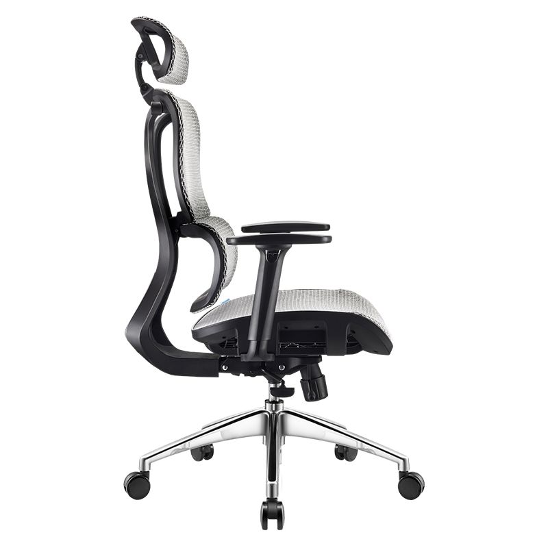  Ghế Công Thái Học Ergonomic 1608 Xám 