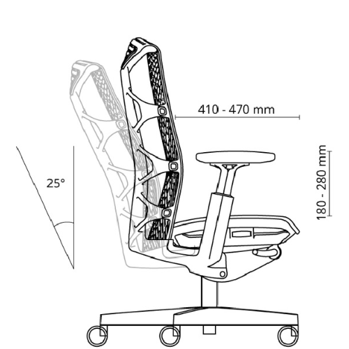 Ghế Merryfair Reya Pro Thương Hiệu Malaysia Ergochair