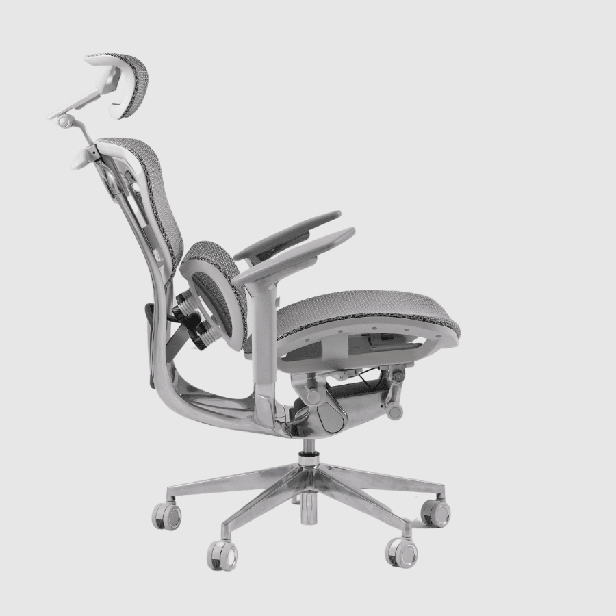  Ghế Công Thái Học Gami Crom bản Pro (tùy chọn gắn thêm gác chân) 