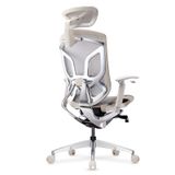  Ghế Ergonomic Công Thái Học Butterfly Trắng Xám (Tặng Phụ Kiện Mắc Áo) 