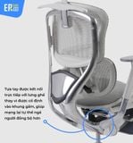  Ghế Công Thái Học Gami Crom bản Pro (tùy chọn gắn thêm gác chân) 