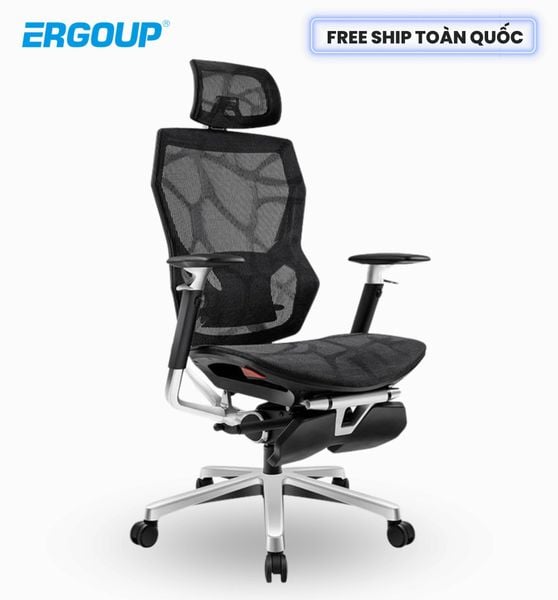 Ghế Công Thái Học Ergonomic X-Men Xeno Màu Đen ErgoChair