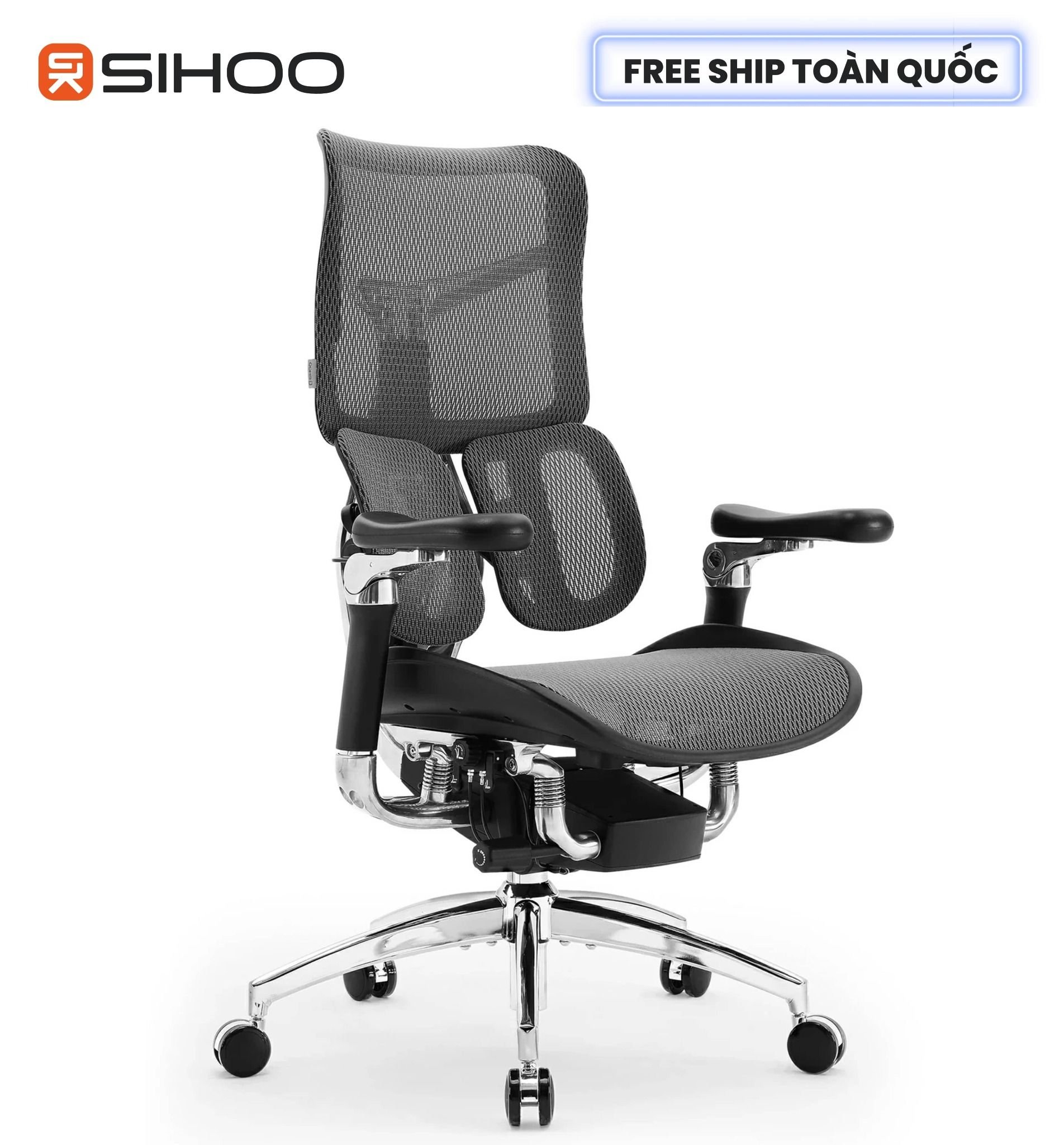  Ghế công thái học Ergonomic Sihoo Doro S300 (Sihoo AU) bản Full Options, mẫu 3.0 mới nhất 2024 