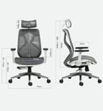  Ghế Công Thái Học Yushi Butterfly Ergonomic Chair 