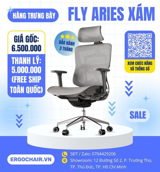 Ghế công thái học Fly Aries Ergonomic Chair
