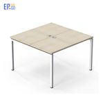  Bàn văn phòng cụm 2 chỗ E-Square BCS-1212 (1200x1200x750 mm) 