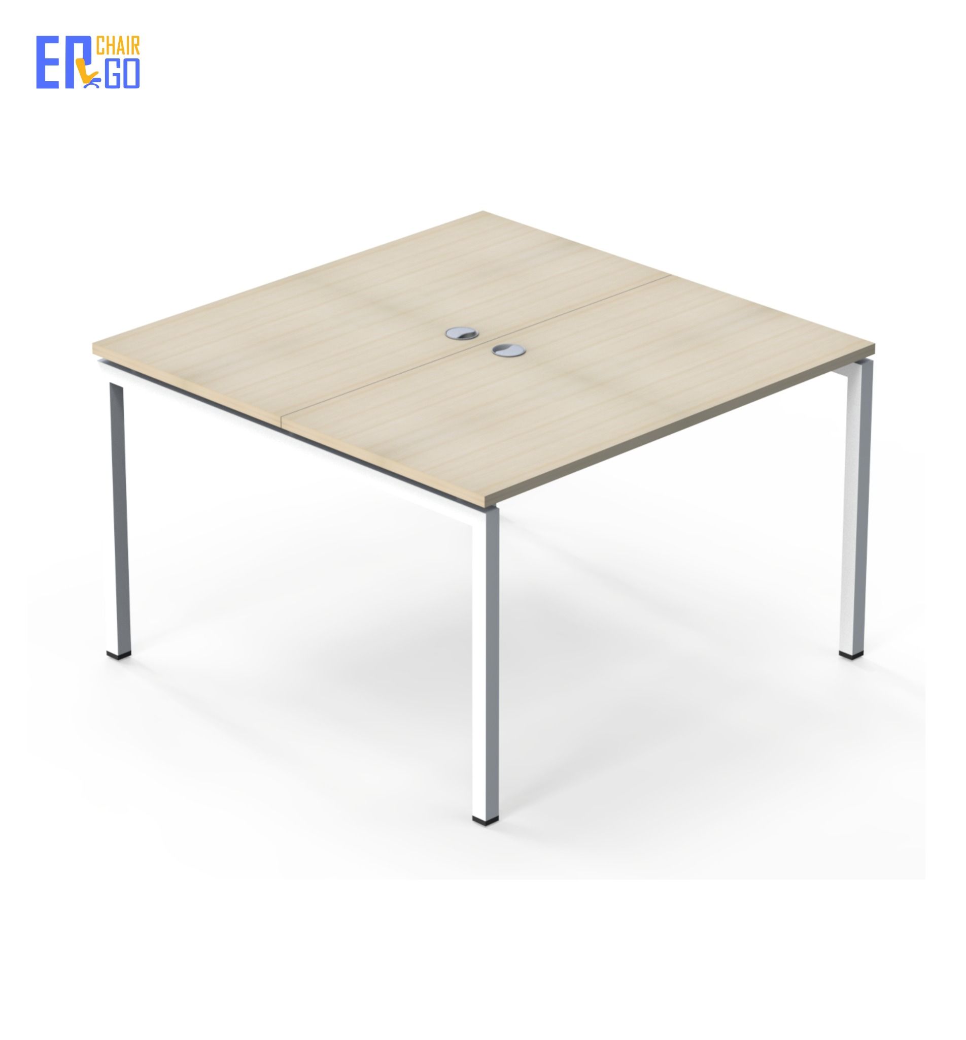  Bàn văn phòng cụm 2 chỗ E-Ovani BCO-1212 (1200x1200x750 mm) 