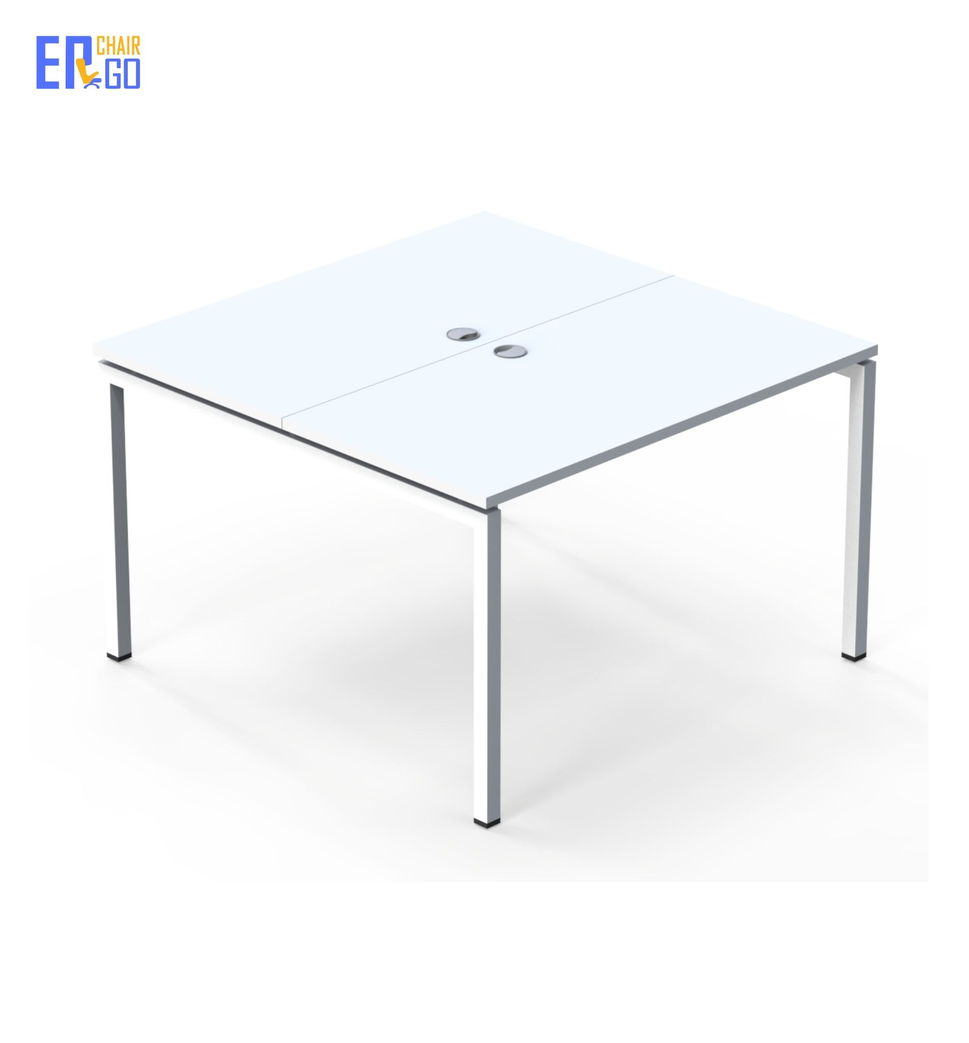  Bàn văn phòng cụm 2 chỗ E-Ovani BCO-1212 (1200x1200x750 mm) 