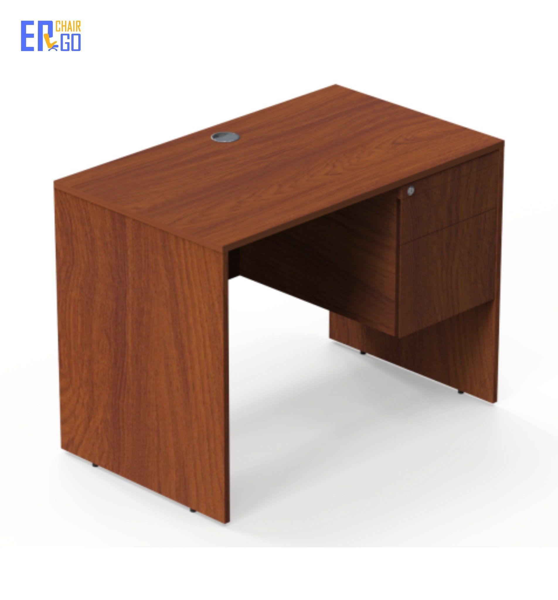  Bàn văn phòng đơn E-Woodi có hộc BDWH-1206 (1200x600x750 mm) 