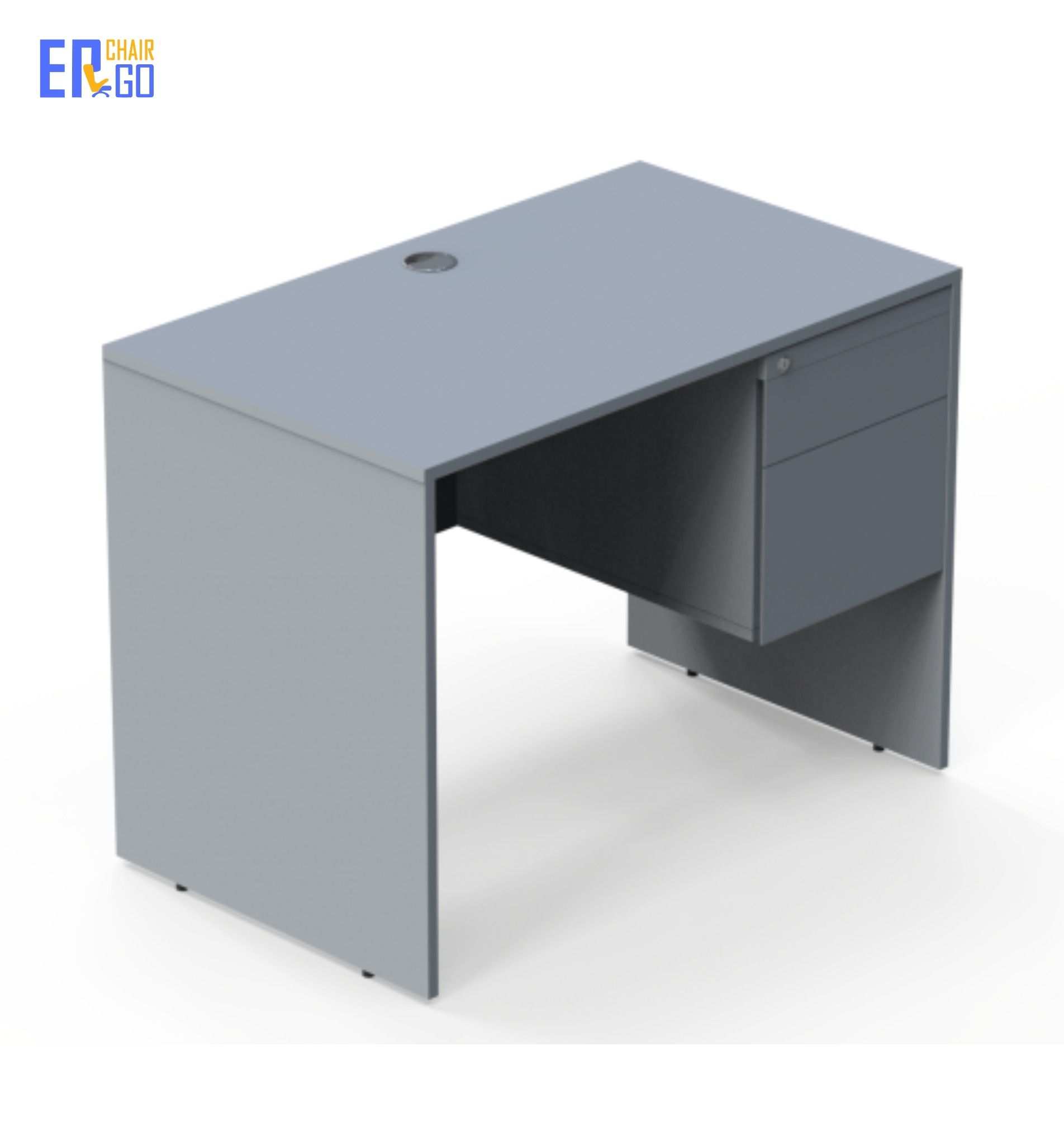  Bàn văn phòng đơn E-Woodi có hộc BDWH-1206 (1200x600x750 mm) 