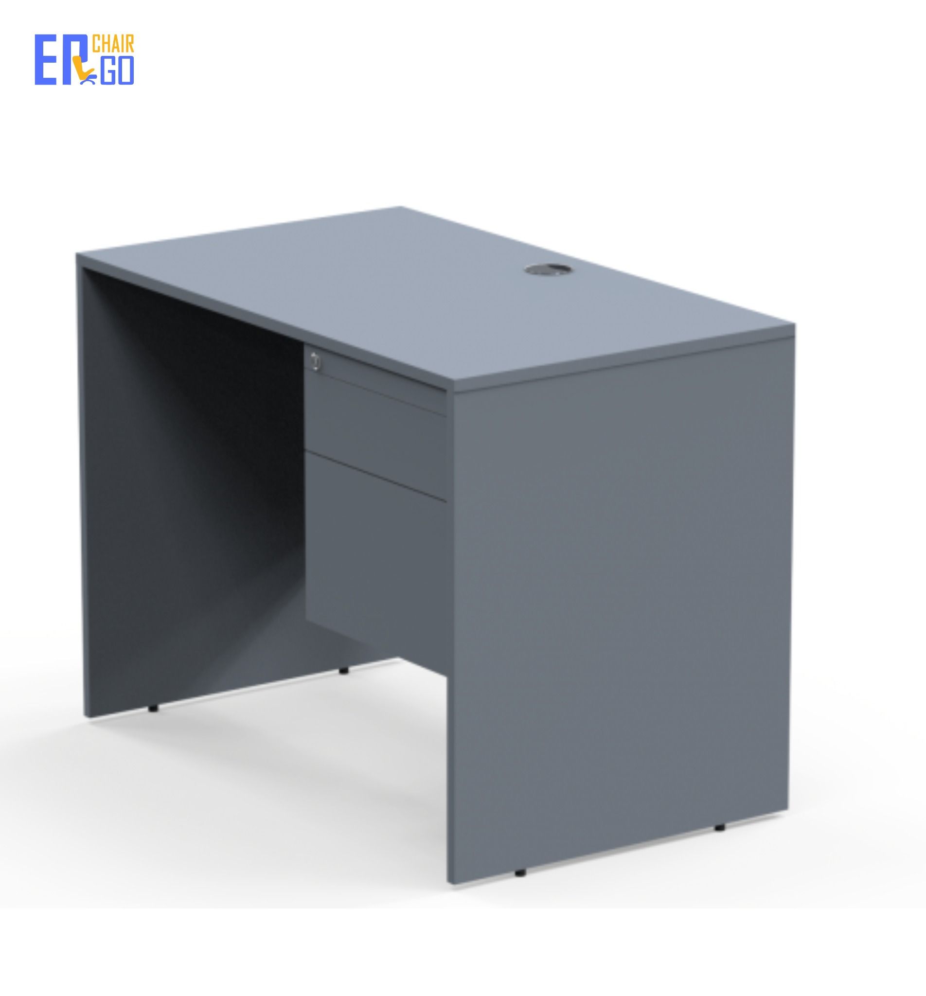  Bàn văn phòng đơn E-Woodi có hộc BDWH-1206 (1200x600x750 mm) 