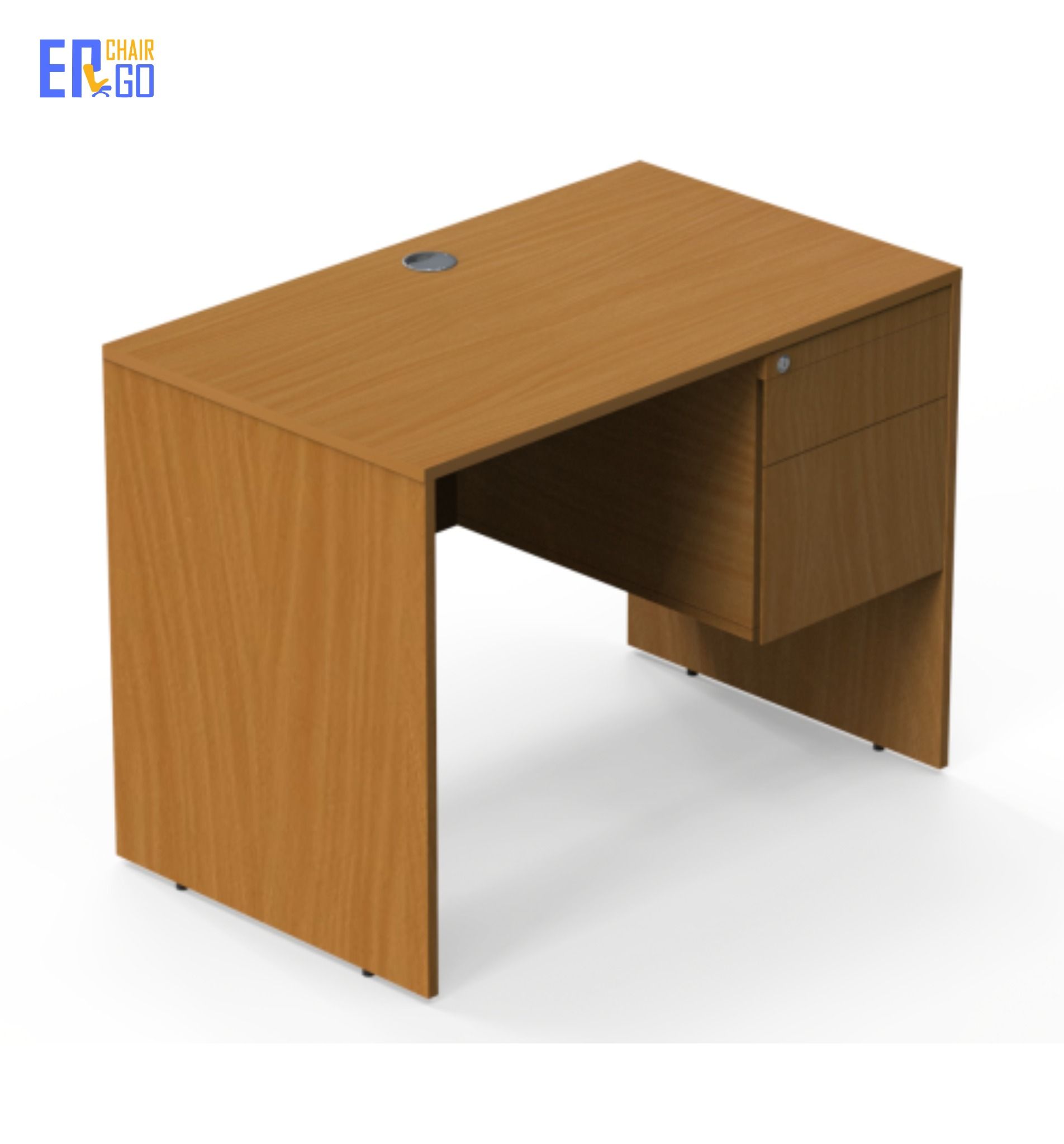  Bàn văn phòng đơn E-Woodi có hộc BDWH-1206 (1200x600x750 mm) 