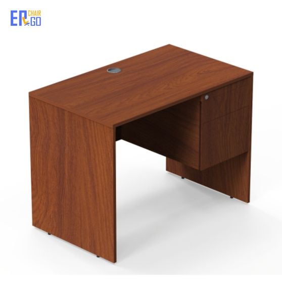  Bàn văn phòng đơn E-Woodi có hộc BDWH-1407 (1400x700x750 mm) 