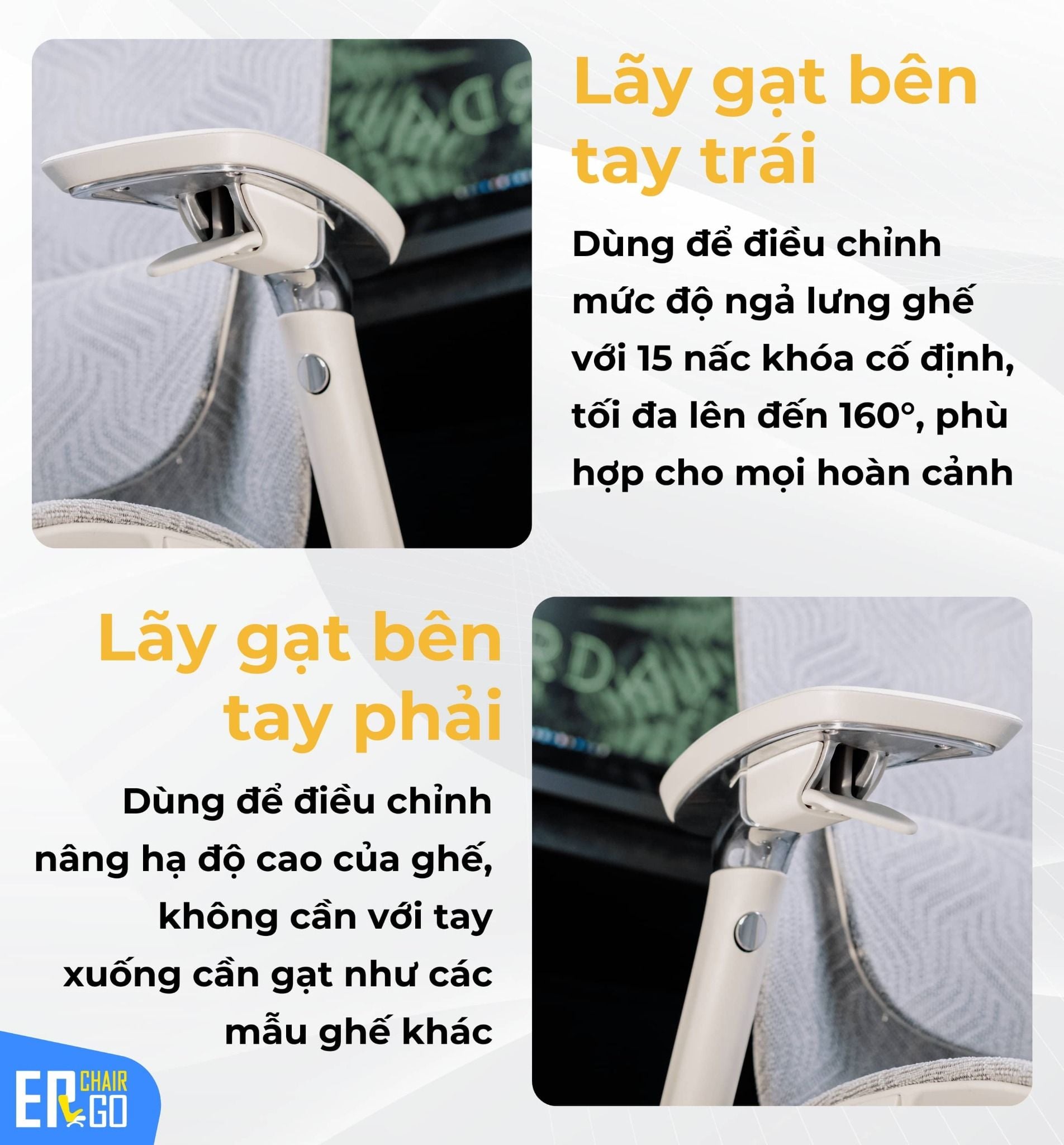  Ghế Công Thái Học GTChair Dvary Butterfly Pro 5D (bản nâng cấp 2024) 