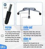  Ghế Công Thái Học GTChair Dvary Butterfly Pro 5D (bản nâng cấp 2024) 