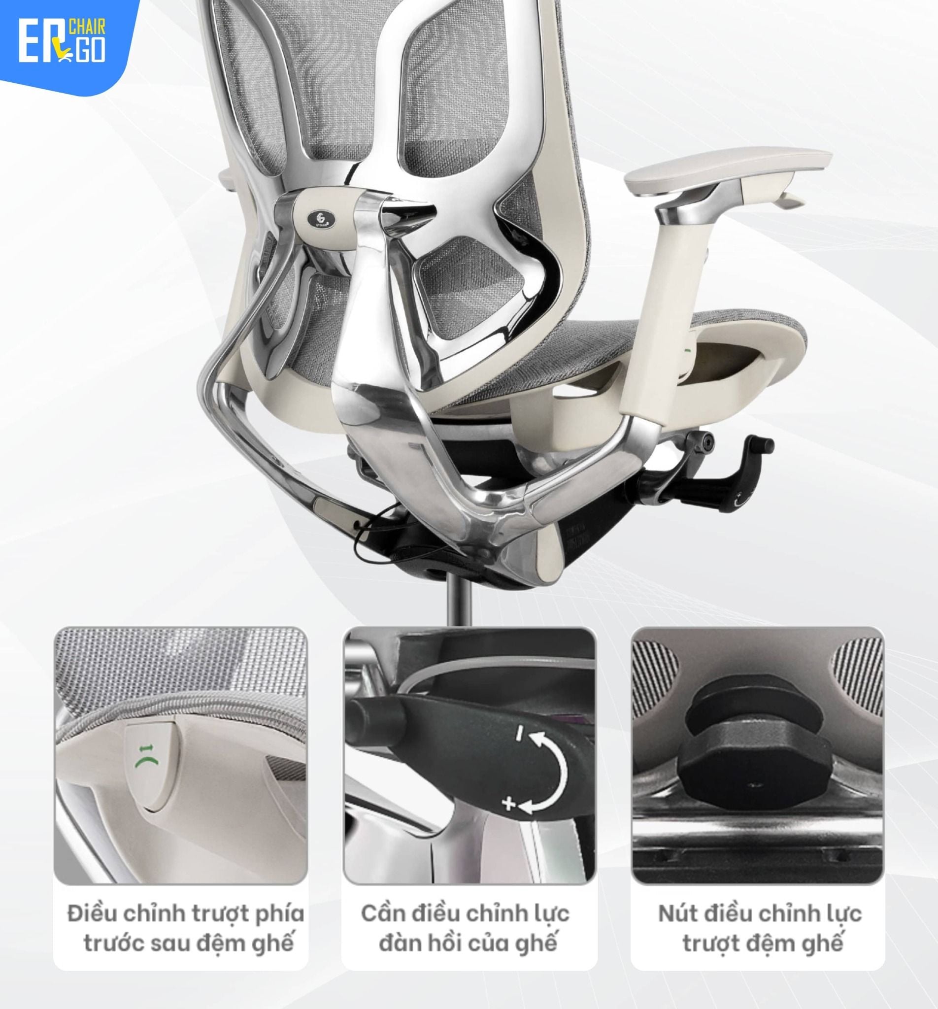  Ghế Công Thái Học GTChair Dvary Butterfly Pro 5D (bản nâng cấp 2024) 