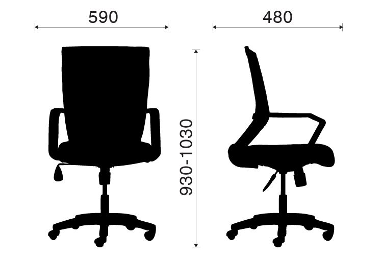  Ghế văn phòng E1012 