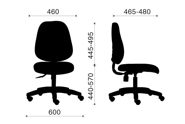  Ghế văn phòng E1024 