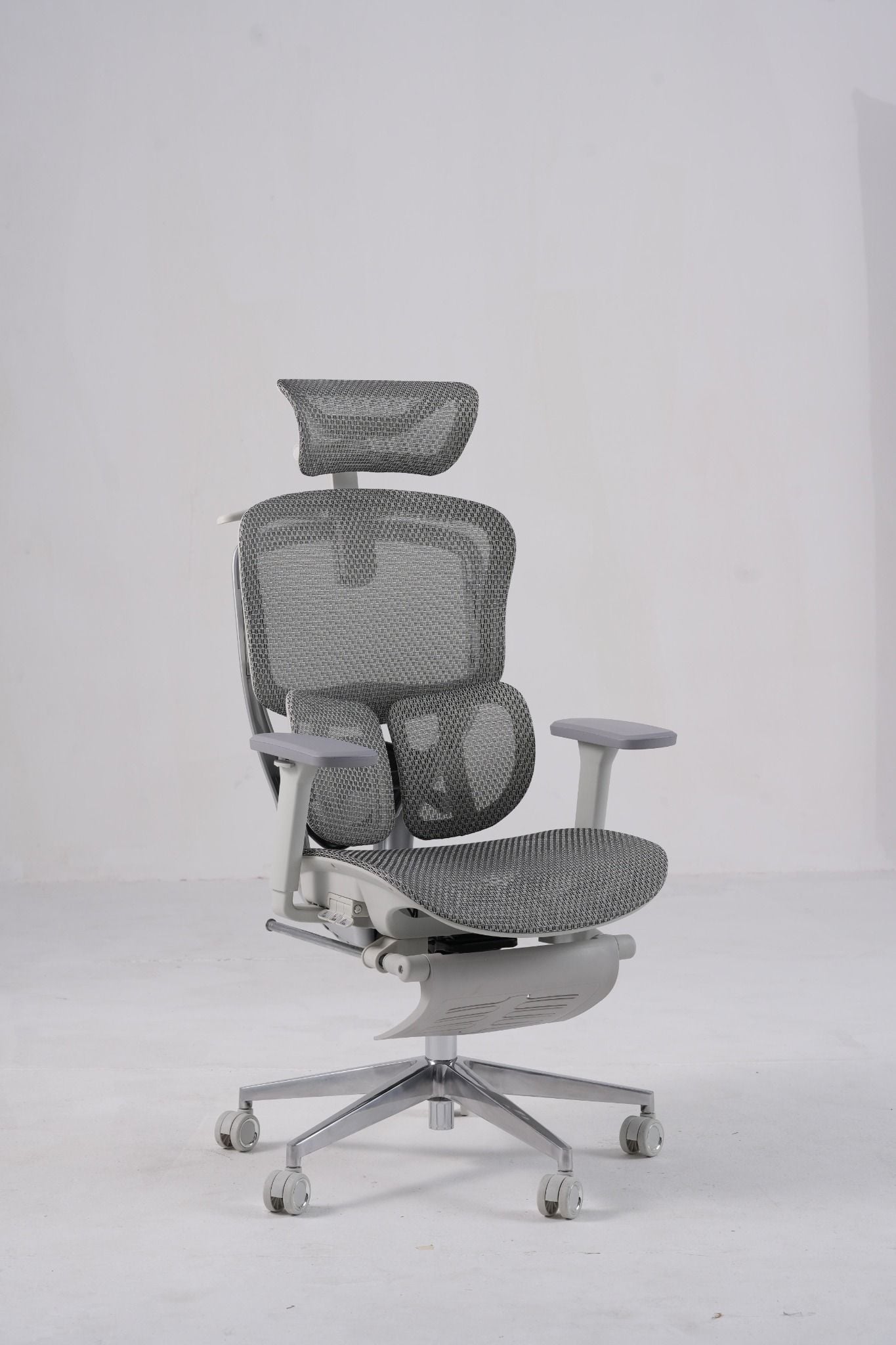  Ghế Công Thái Học Gami Crom bản Lưng Carbon (tùy chọn gắn thêm gác chân) 