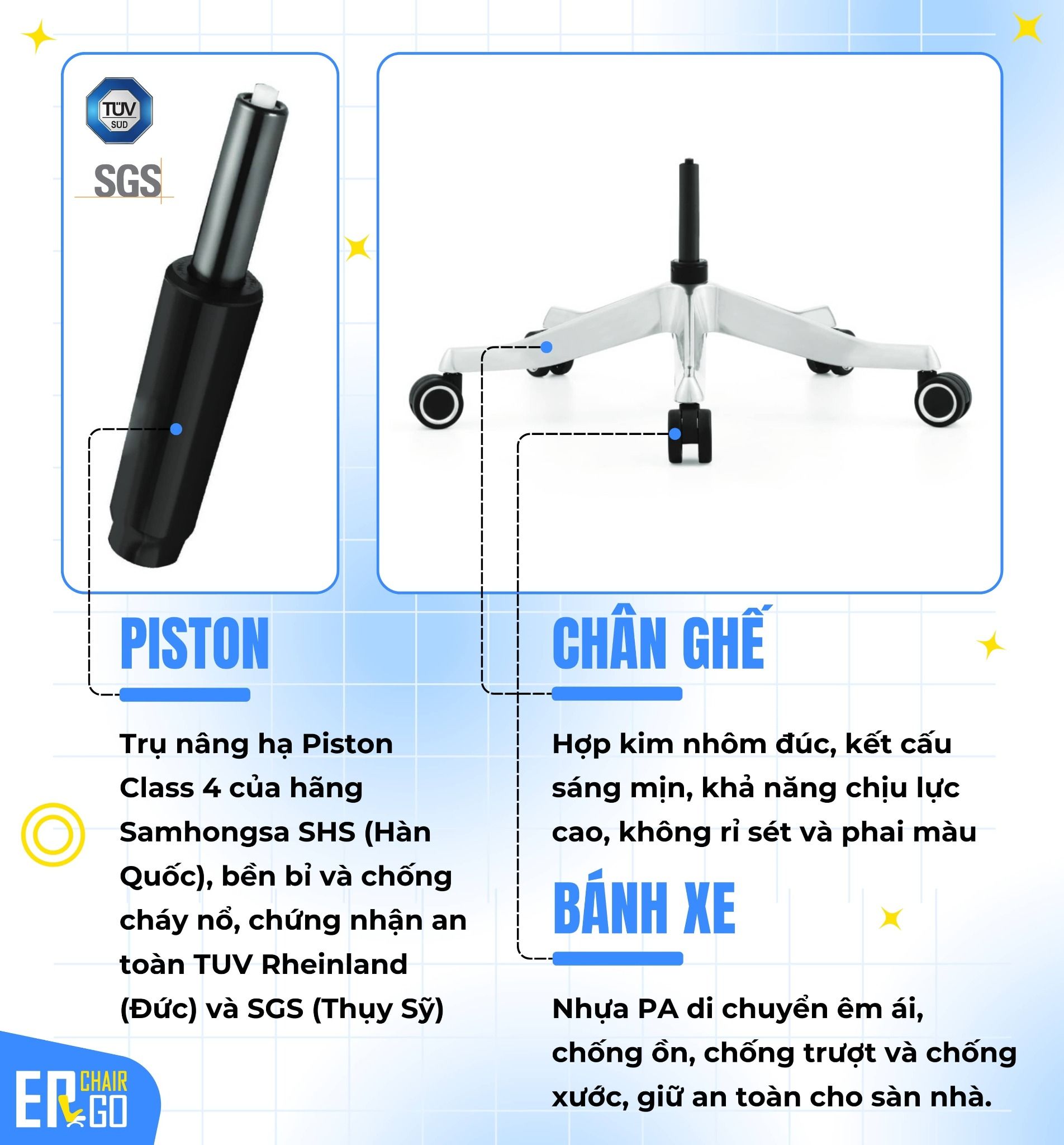  Ghế Công Thái Học UpGen Revolution Ergonomic Chair 