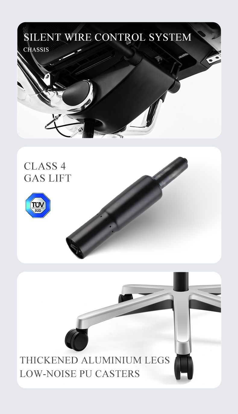  Ghế Công Thái Học Ergonomic X-Men Xeno - Màu Đen (Có kê chân) 