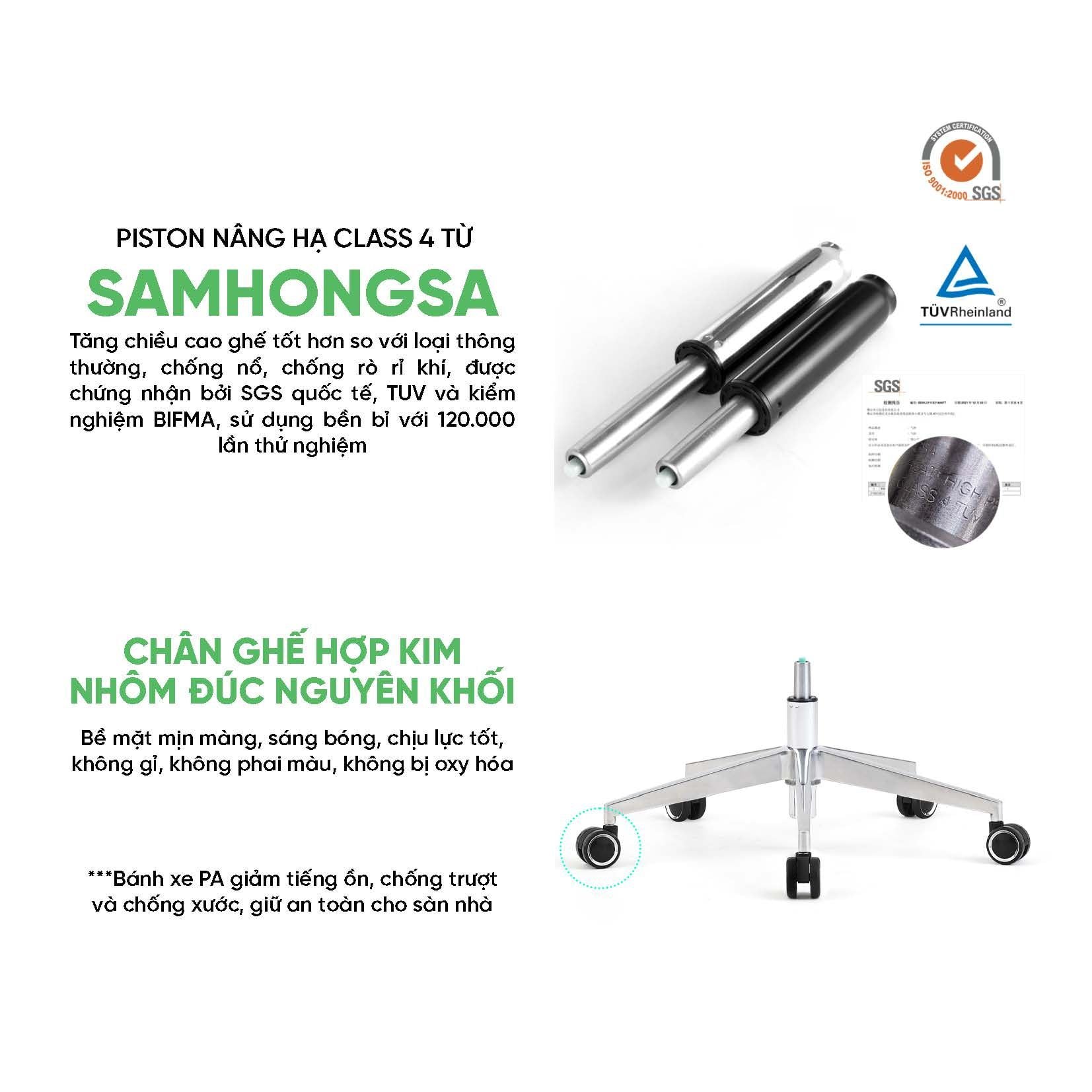  Ghế Công Thái Học UpGen Nexus 2025 