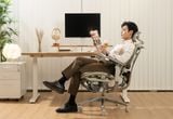  Ghế Công Thái Học Gami Crom bản Pro (tùy chọn gắn thêm gác chân) 