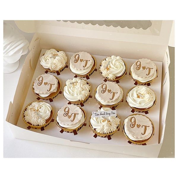  Cupcake kem sữa tươi 