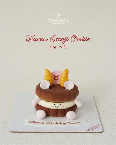  EMOJI COOKIE TAURUS ( Cung Kim Ngưu) 