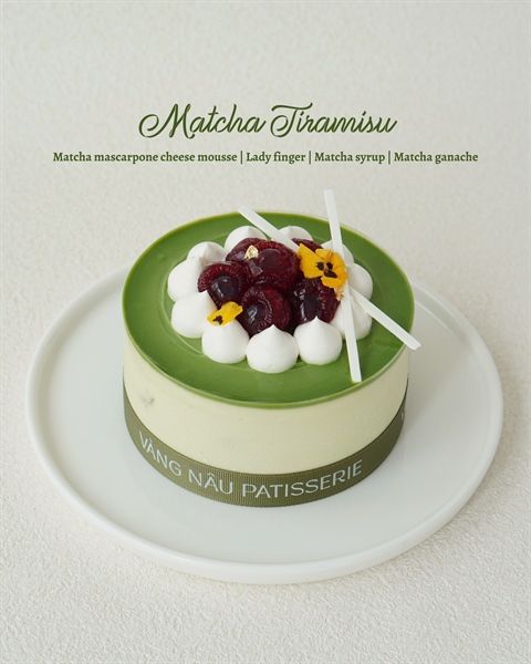  Bánh Tiramisu Matcha 