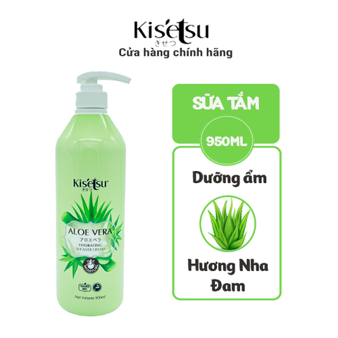 Sữa Tắm Dưỡng Ẩm Trắng Da Kisetsu Hương Nha Đam - 950ml