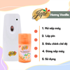 Máy Xịt Phòng Tự Động Jape Hương Vanilla - Gồm 1 Máy + 2 Lõi