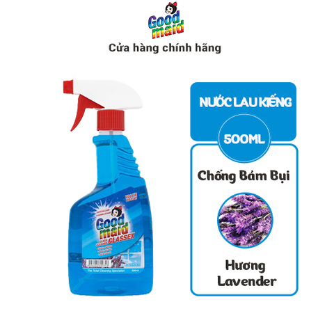 Nước Lau Kiếng Chống Bám Bụi Goodmaid Hương Lavender 500ml